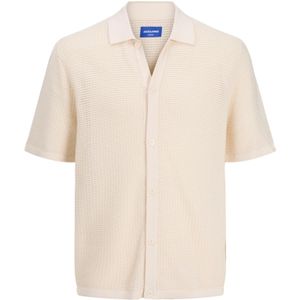 JACK & JONES Gebreid vest 'JORAlmeria'  beige