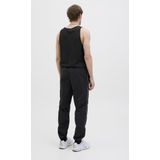 T-shirt - Zwart - Jersey - Ronde Hals - Logoprint