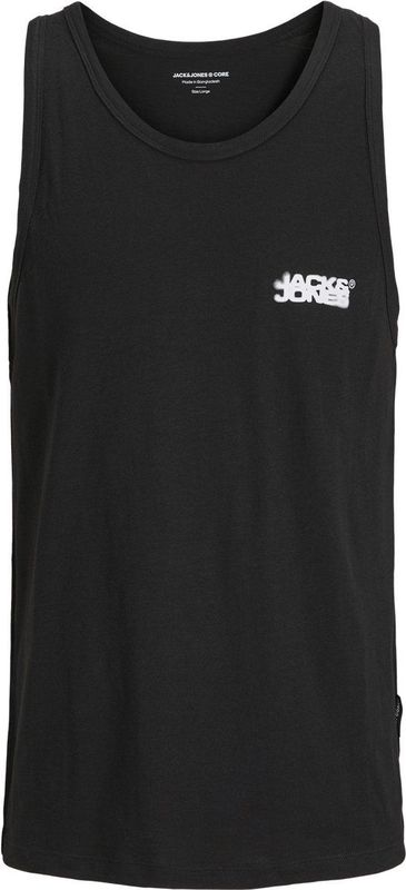 T-shirt - Zwart - Jersey - Ronde Hals - Logoprint