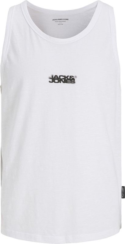 JACK & JONES - Jcosago Small Logo Slub - Tanktop - Helder Wit - 1 Stuk