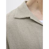 Jack & Jones - Jorcoba Stripe Resort Shirt - Heren Overhemd - Silver Sage