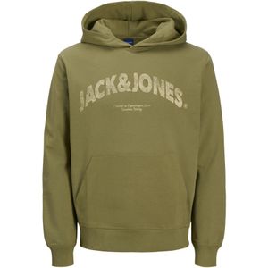 Hoodie - Geborsteld - Licht Grijs - Kangoeroezak - Relaxte Pasvorm