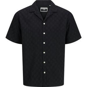 Jcosago Texture Shirt Ss, zwart, XL