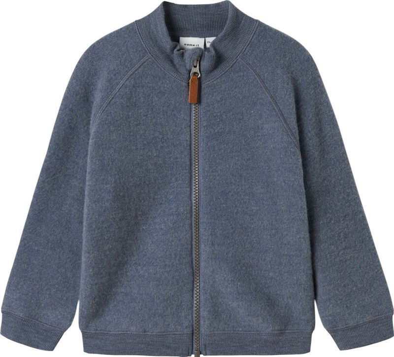 Merinowol - Gebreid Vest - Rolkraag - Lange Mouwen