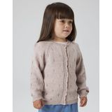 Merinowol - Gebreid Vest - Cardigan - Lange Mouwen - O-hals