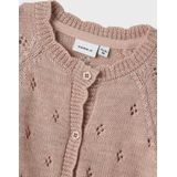 Merinowol - Gebreid Vest - Cardigan - Lange Mouwen - O-hals