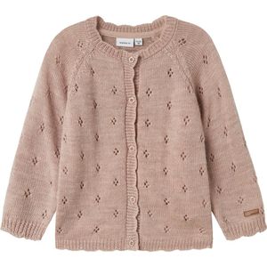 Merinowol - Gebreid Vest - Cardigan - Lange Mouwen - O-hals