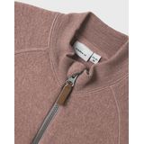 Merinowol - Gebreid Vest - Cardigan - Lange Mouwen - Regular Fit