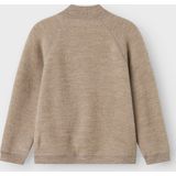 Merinowol - Gebreid Vest - Cardigan - Lange Mouwen - Regular Fit