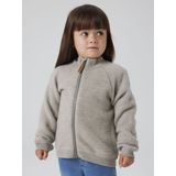 Merinowol - Gebreid Vest - Cardigan - Lange Mouwen - Regular Fit