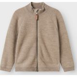 Merinowol - Gebreid Vest - Cardigan - Lange Mouwen - Regular Fit