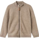 Merinowol - Gebreid Vest - Cardigan - Lange Mouwen - Regular Fit