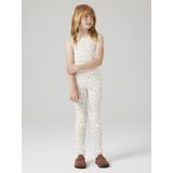 Merino Wol Legging - Mid-Waist - Slim Fit - Met Kantdetail en Patches op de Knieën