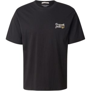 JACK & JONES - Joralmeria - T-shirt - Zwart - Katoen