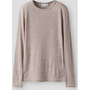 Top - Wol - Ronde Hals - Lange Mouwen - Regular Fit