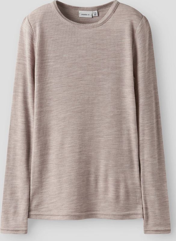 Top - Wol - Ronde Hals - Lange Mouwen - Regular Fit