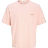 Jack & Jones - Joralmeria World Tee - T-shirt - Tickled Pink - Korte Mouwen