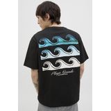 Bikini - Jersey - Motiefprint - Ronde Hals - Kwartmouw