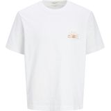 JACK & JONES - JORCanggu - Shirt - Blauw - Jersey - Motiefprint