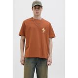 Jack & Jones Originals - T-shirt - Roodbruin
