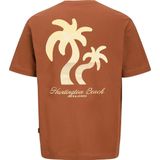 Jack & Jones Originals - T-shirt - Roodbruin