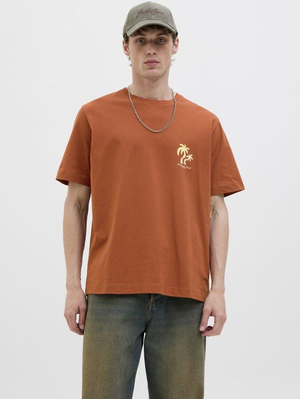 Jack & Jones Originals - T-shirt - Roodbruin