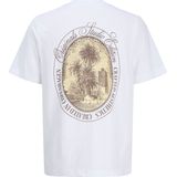 Jack & Jones - Grafisch T-shirt - Wit - 100% Katoen