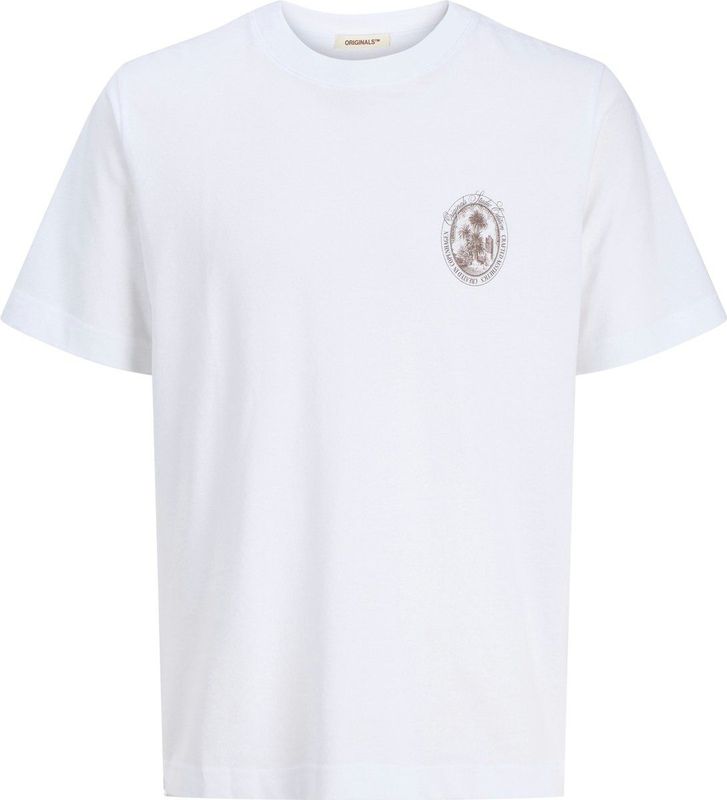 Jack & Jones - Grafisch T-shirt - Wit - 100% Katoen