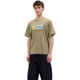 Jack & Jones - Originals - T-shirt - Bedrukt - Ronde Hals - Korte Mouwen