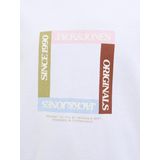 JACK & JONES - Shirt - Olijfgroen - Ronde Hals - Kwartmouw