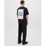 JACK & JONES - Shirt - Crème - Lichtblauw - Donkerblauw - Zwart