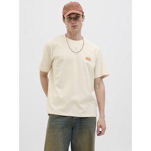 Nektape - T-shirt - Ronde Hals - Jersey - Tekst Print - Losse Pasvorm