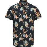 JJ Rebel - JREBBASTIAN - Overhemd - Nachtblauw Lichtblauw Lichtgroen Oranje - Regular Fit