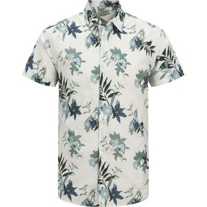 JJ Rebel - JREBBASTIAN - Overhemd - Lichtblauw - Petrol - Donkergroen - Wit