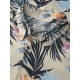 JJ Rebel - JREBBASTIAN - Overhemd - Beige Lichtblauw Lichtoranje Zwart - Regular Fit