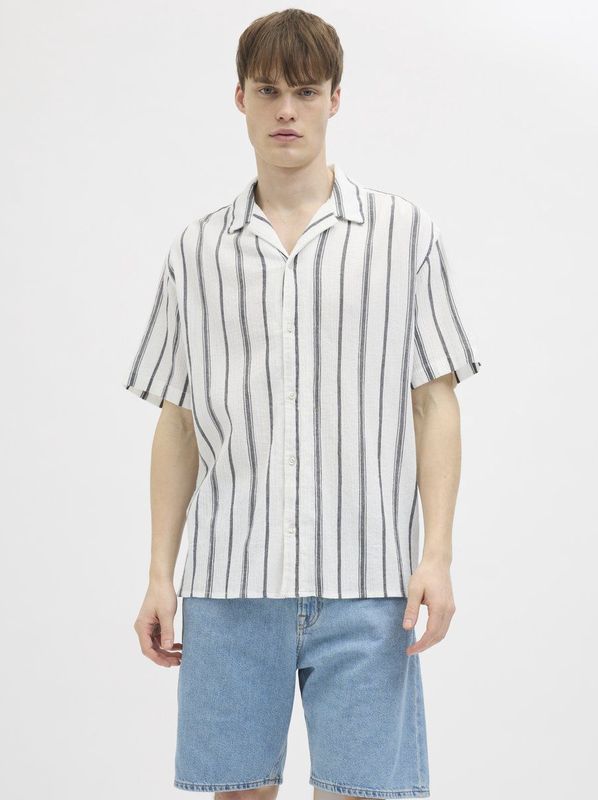 Jrebmaimi Crepe Shirt Ss, wit, L