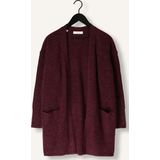 SELECTED - SLFLulu - Gebreid Vest - Wijnrood