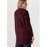 SELECTED - SLFLulu - Gebreid Vest - Wijnrood