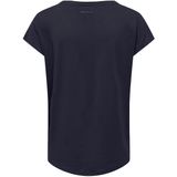 Only Play - Aubree - Dames Training T-shirt - Blauw - Korte Mouwen