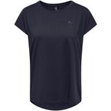 Only Play - Aubree - Dames Training T-shirt - Blauw - Korte Mouwen