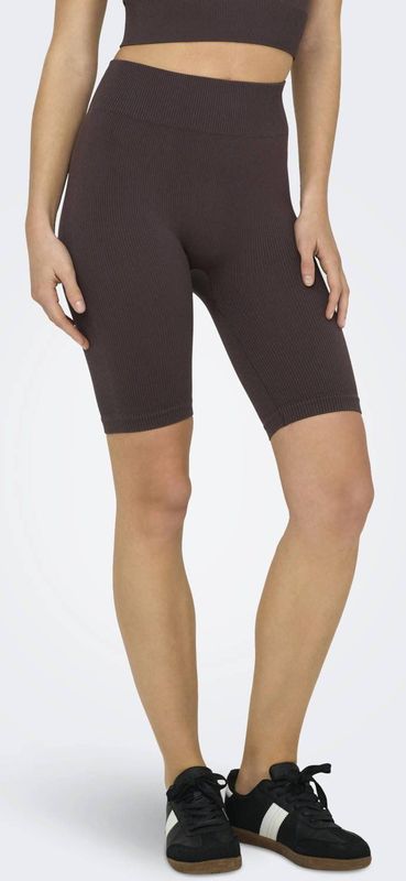 Onpjaia - High Waist Slim Fit - Stad Shorts - Knielengte - Naadloos