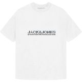 JACK&JONES - JCODYNAMIC BRANDING TEE SS CREW 4PK MP - T-shirts - Zwart - Katoen
