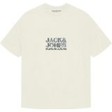 JACK&JONES - JCODYNAMIC BRANDING TEE SS CREW 4PK MP - T-shirts - Zwart - Katoen