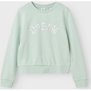 NAME IT - Sweater - Lichtgroen - Katoen