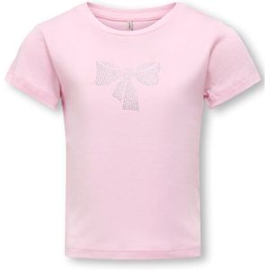 ONLY MINI - T-shirts - Korte Mouwen - Met Strass Steentjes