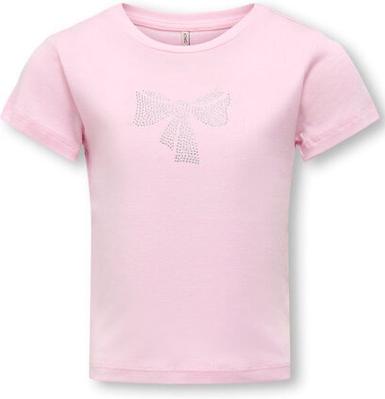 ONLY MINI - T-shirts - Korte Mouwen - Met Strass Steentjes