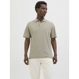 Jack & Jones - Jprbluwilliam Wash Ss Polo - Poloshirt - Dried Sage - Katoen
