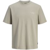 JACK & JONES - Jprblachad Branding - T-shirt - Dried Sage - Katoen