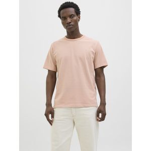 Jack & Jones - Premium Shirt - Effen - Nude - Kwartmouw