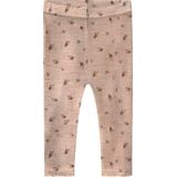 Merino Wol Legging - Mid-Waist - Slim Fit - Met Kanten Boordjes